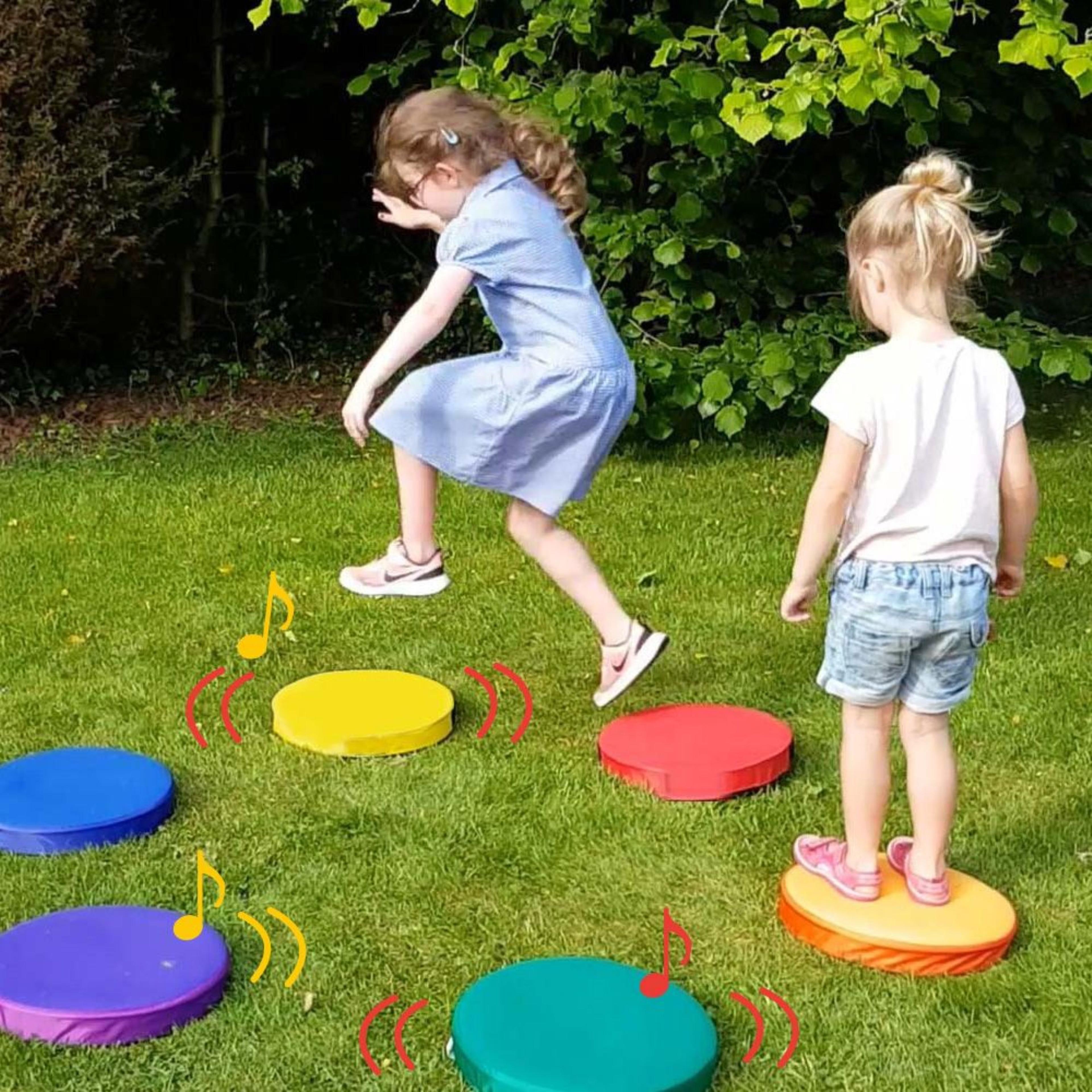 eduk8 worldwide Step n Sound Pads - Set of 6
