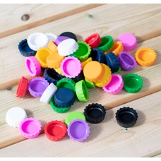 Silicone Bottle Caps from Hope Education - Pack 50