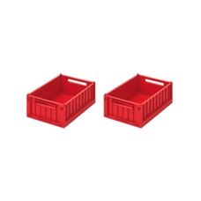Liewood Weston Small Storage Box (Pack-2) -  Red