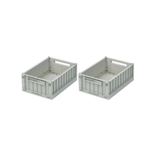 Liewood Weston Small Storage Box - Pack of 2 - Dove Blue