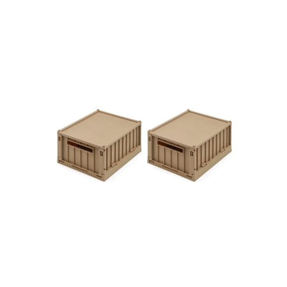 HP00055378 - Liewood Weston Small Storage Box with Lid - Oat