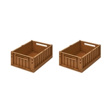 Liewood Weston Medium box - Pack of 2 - Golden Caramel