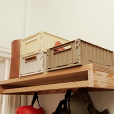 Liewood Weston Medium crate (W/LID) - Pack of 2- Sandy