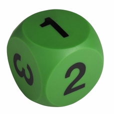 Green Number Dice from Hope Education
