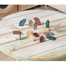 Glitter Resin Loose Parts from Hope Education - Pack of 16