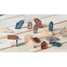 Glitter Resin Loose Parts from Hope Education - Pack of 16