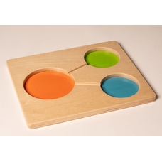 Learn Well Part, Part Whole Wooden Tray
