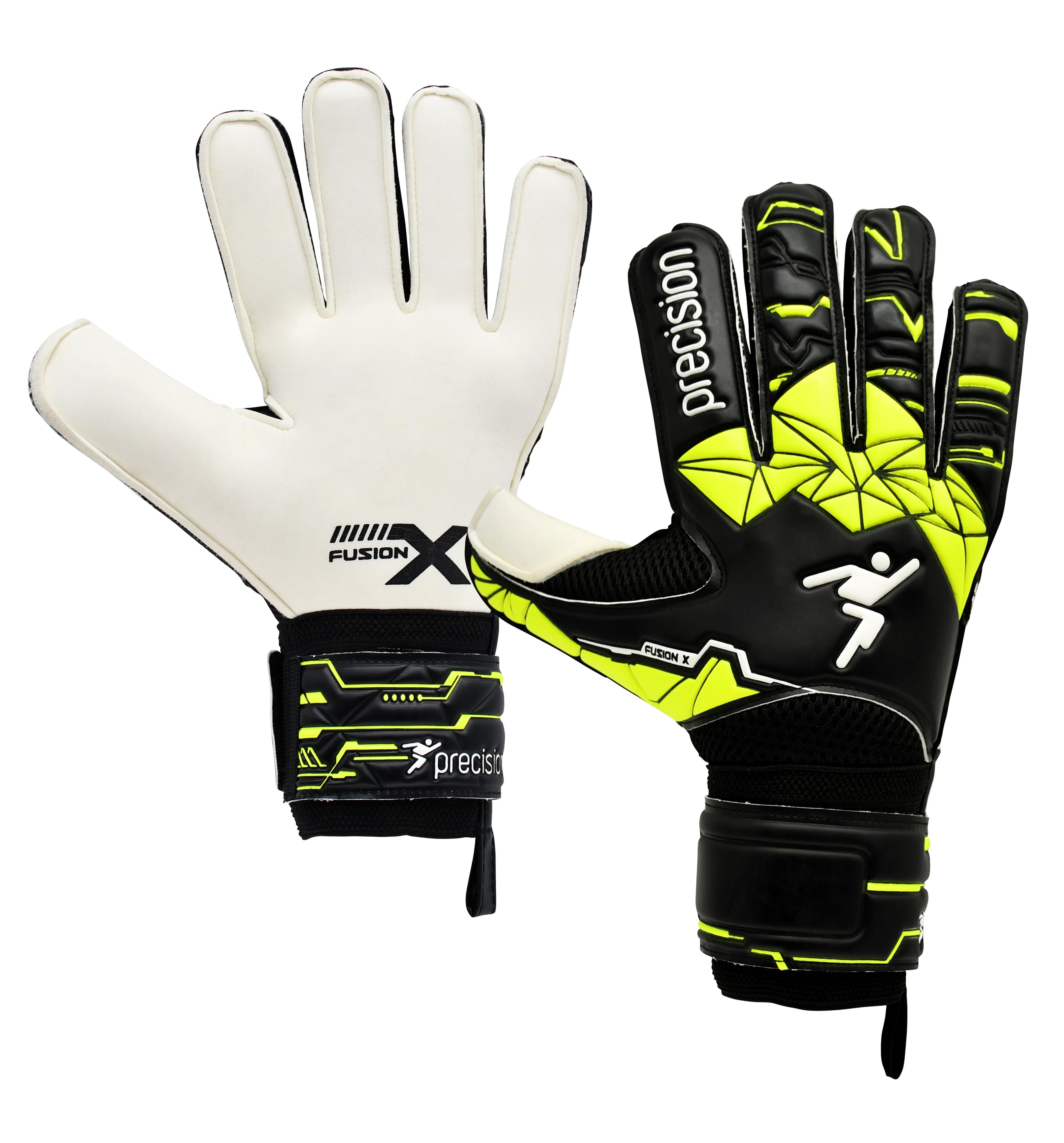 Precision Fusion X Goalkeeper Gloves - Junior - Size 6 