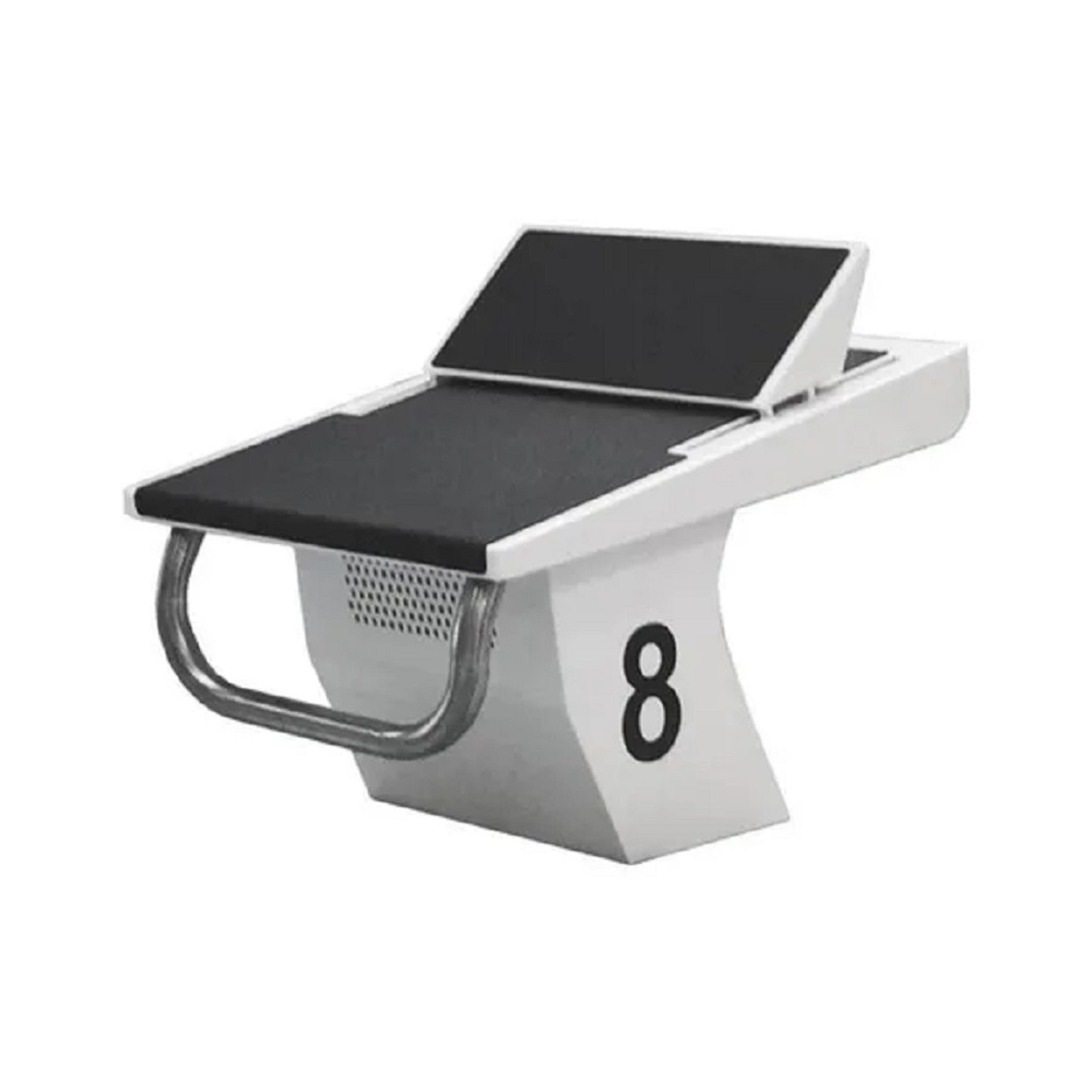 TS17 Raised End Pedestal Start Block - With Trackstart