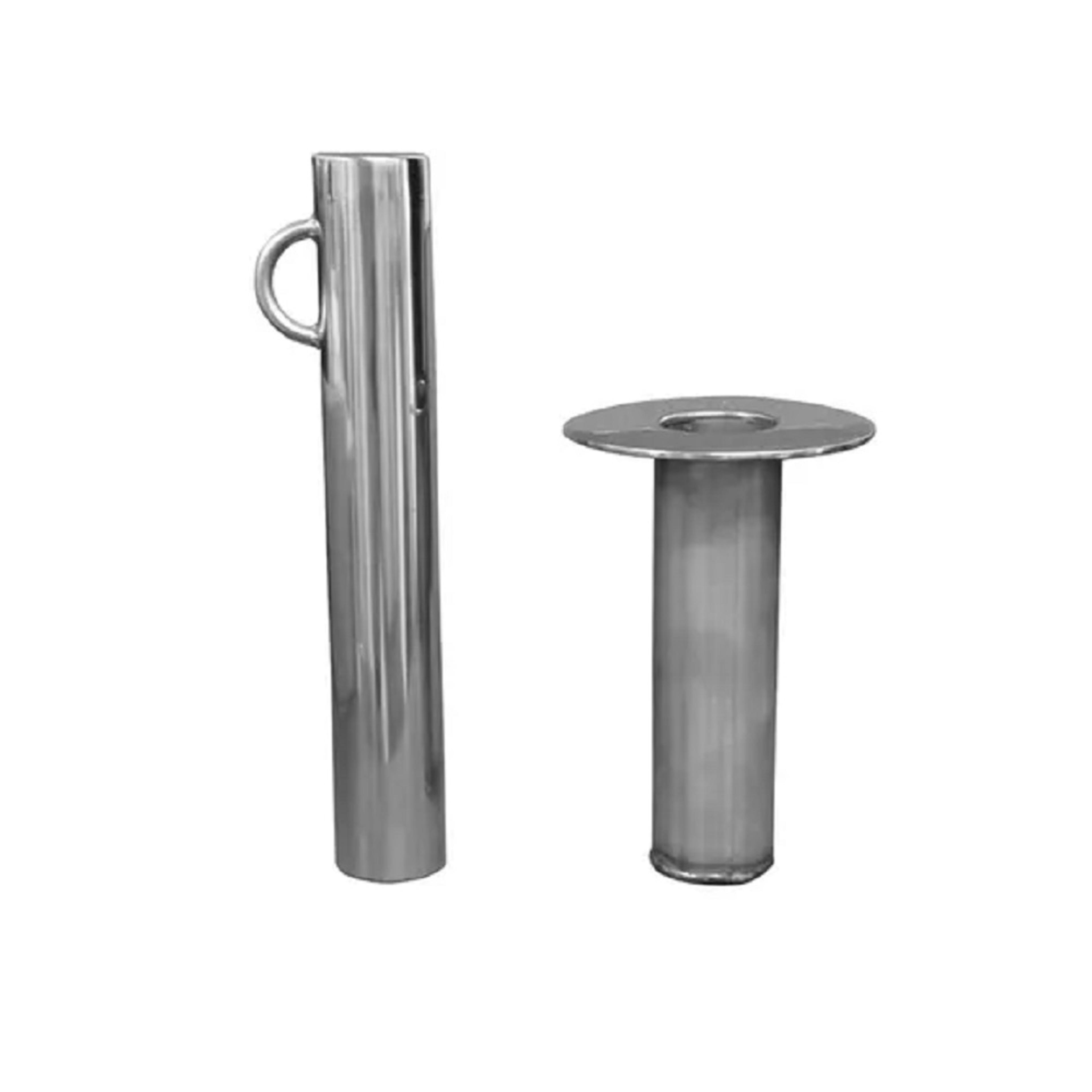 Open Socket Pool Fitting - Steel - 38mm