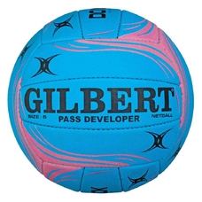 Gilbert Pass Developer Netball - Blue - Size 5 