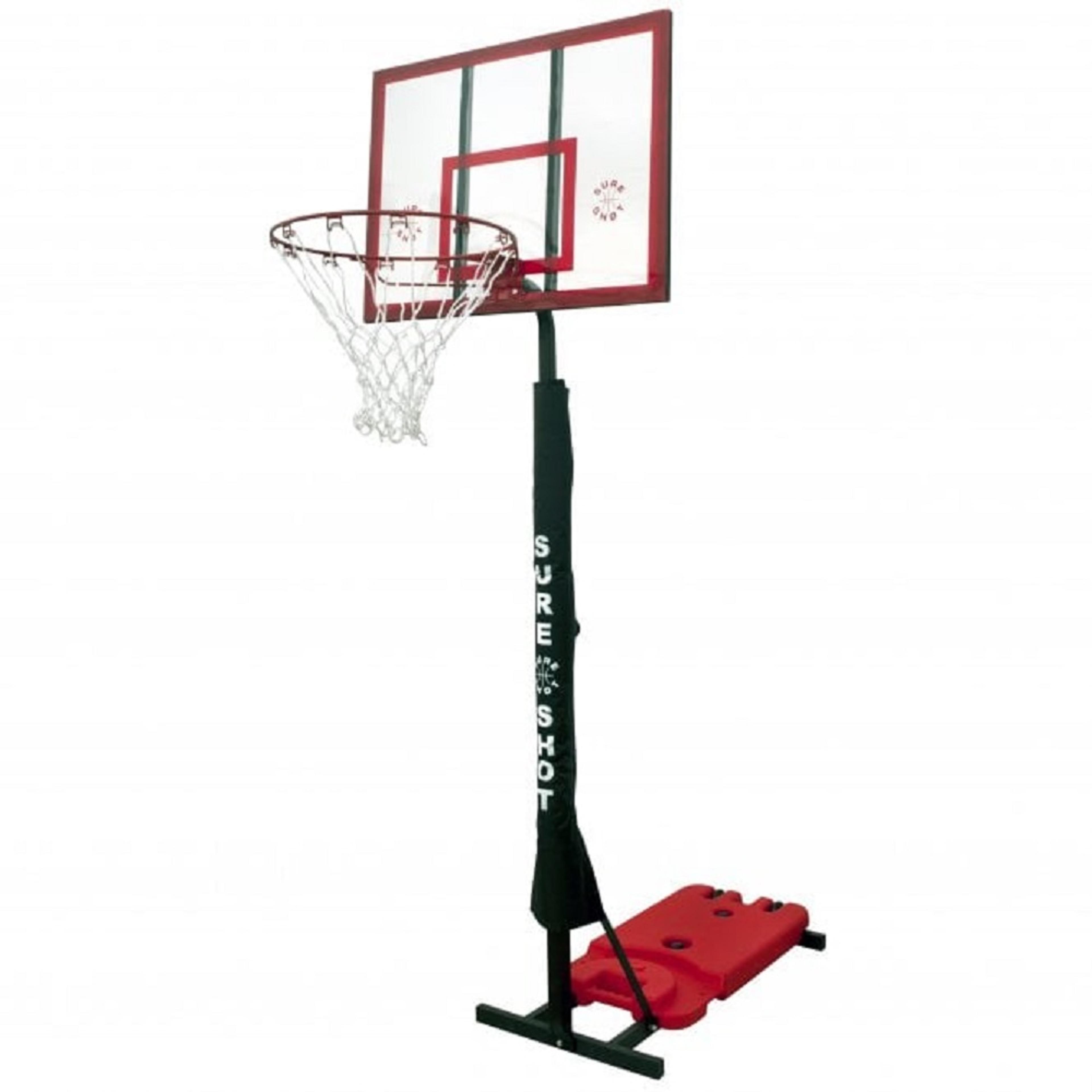Easishot Portable Basketball Unit with Acrylic Backboard and Padding