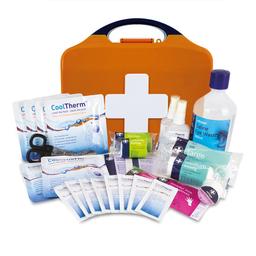 Burns First Aid Kit in Orange Aura3 Box