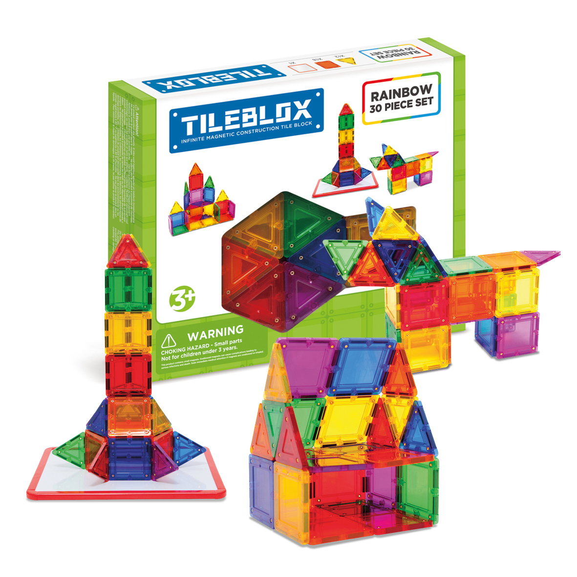 Tileblox 30pc with Magnetic board