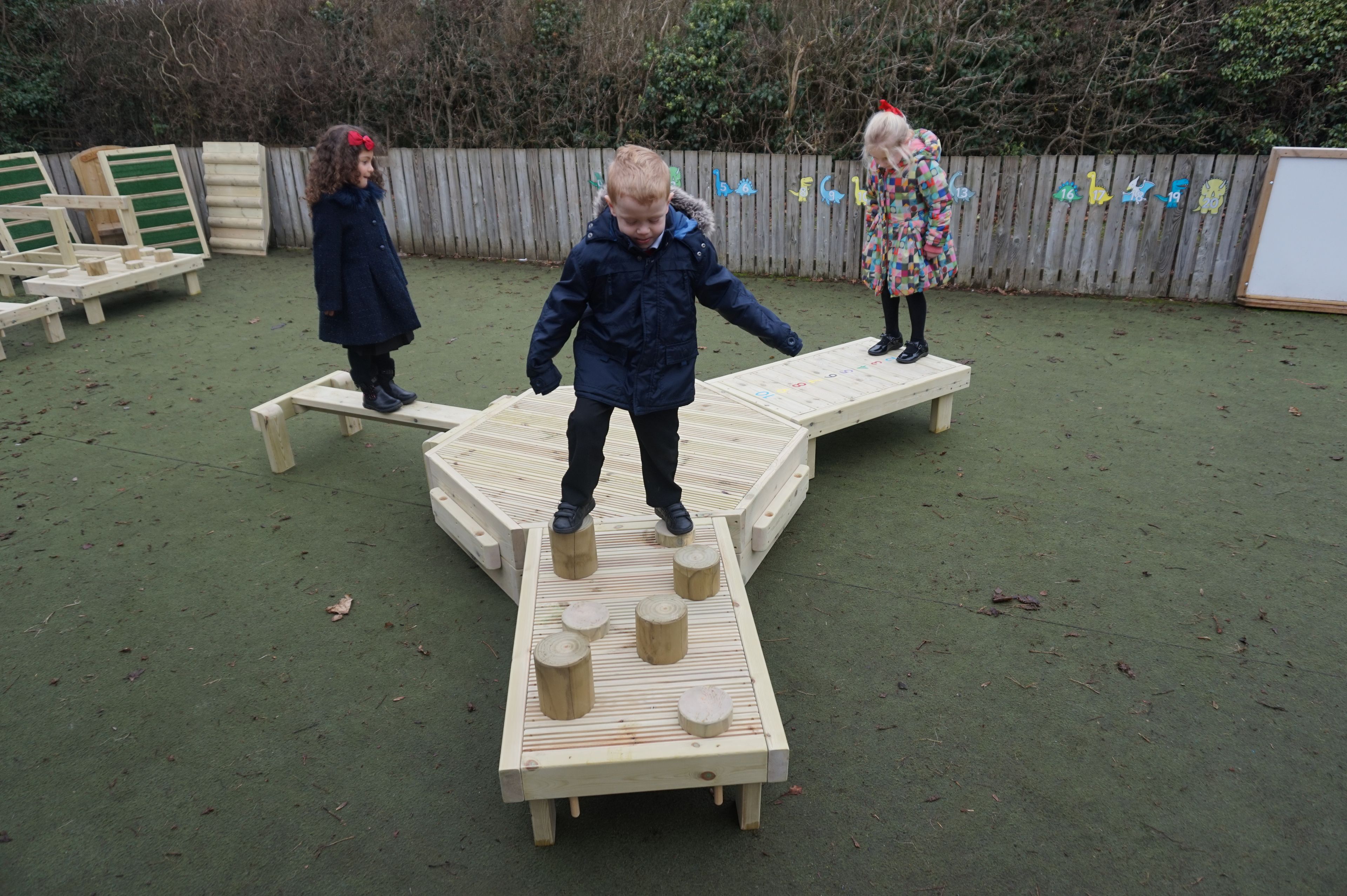 Red Monkey Play Development Trail 3 Pieces