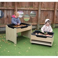 Twoey Outdoor Duo Low Sand & Water Unit - Under 2's 
