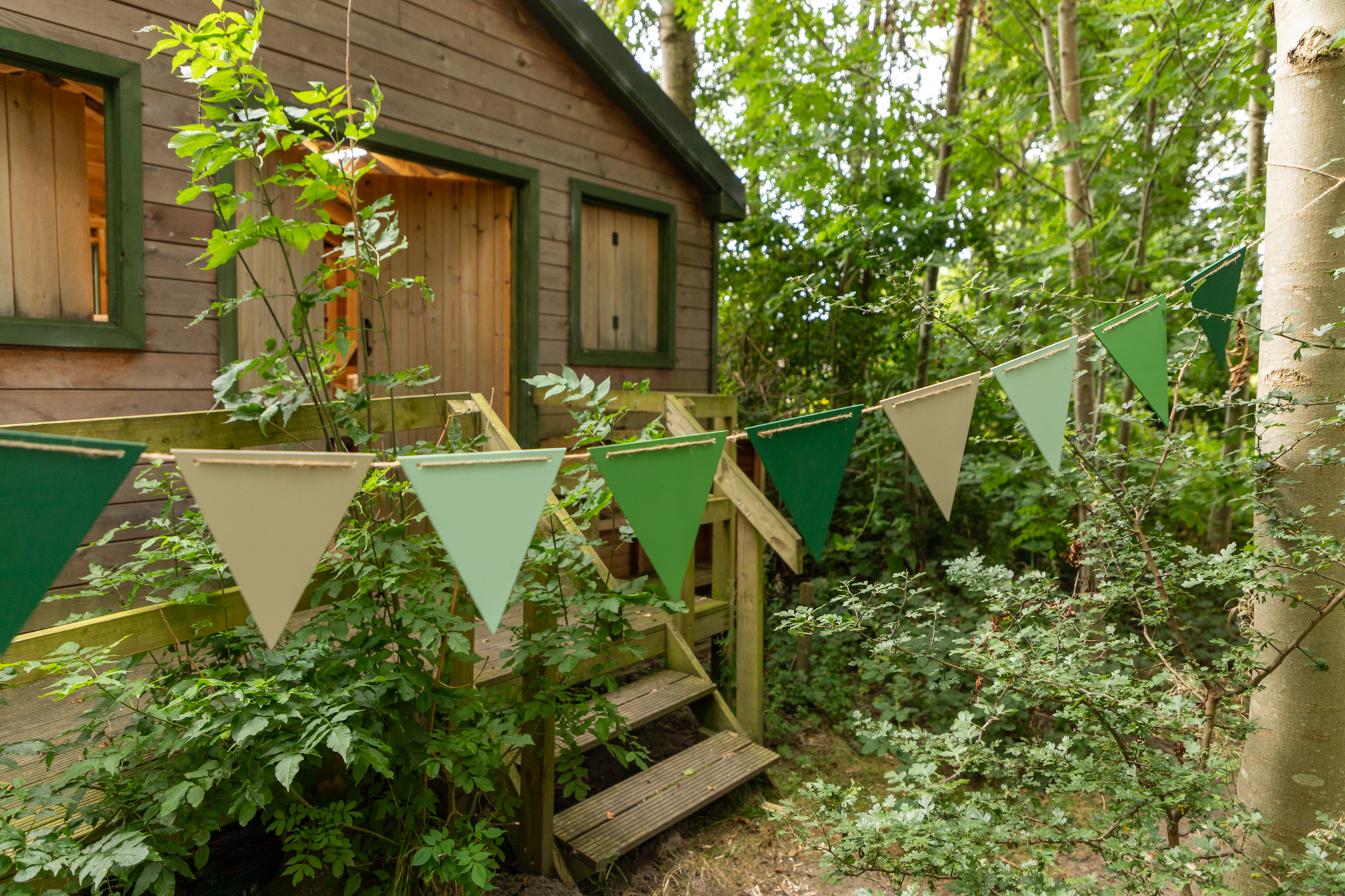 Wooden Bunting from Hope