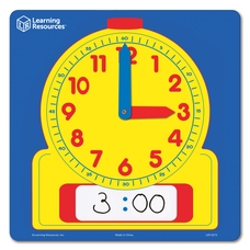 Learning Resources Write & Wipe Demonstration Clock
