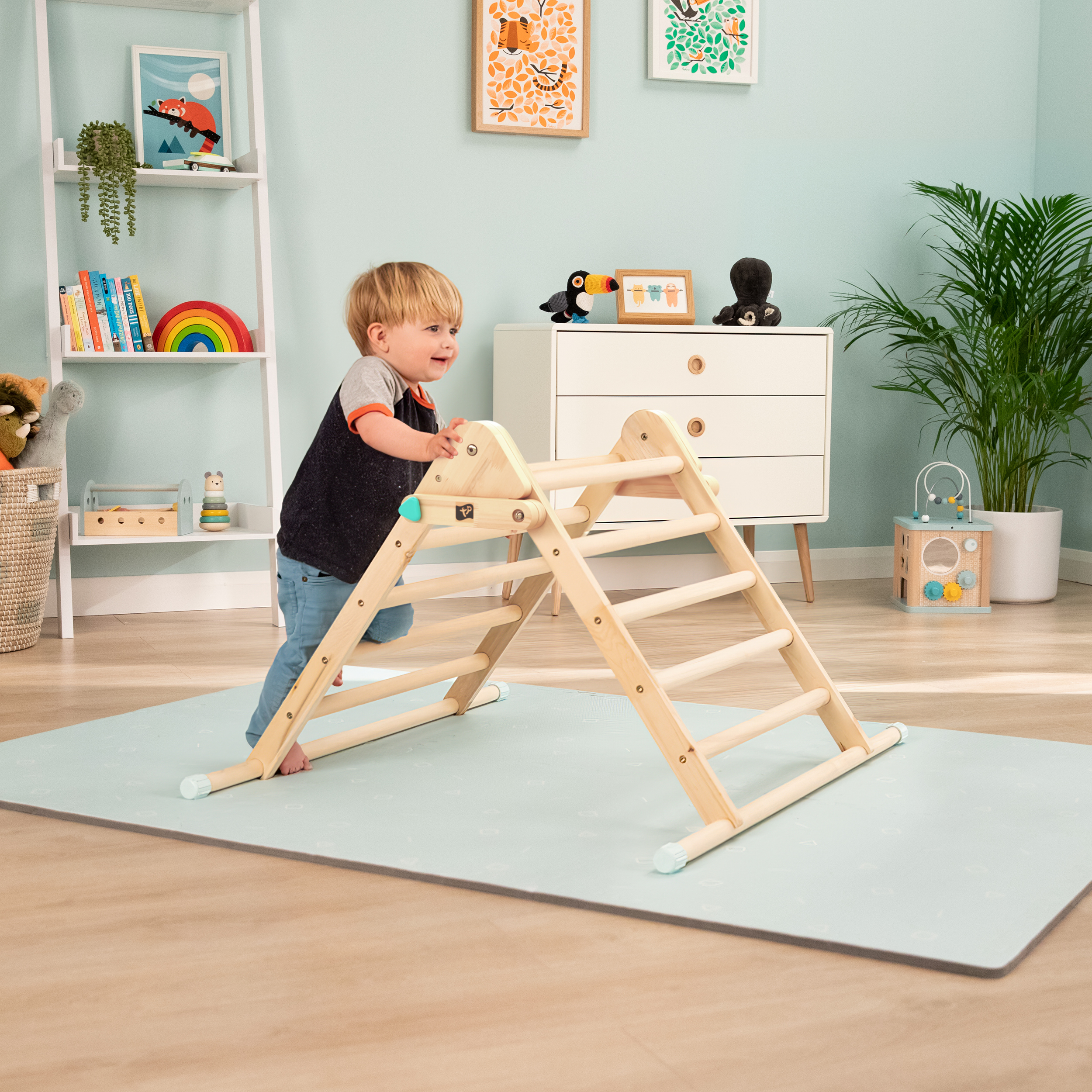 Wooden Climbing Triangle