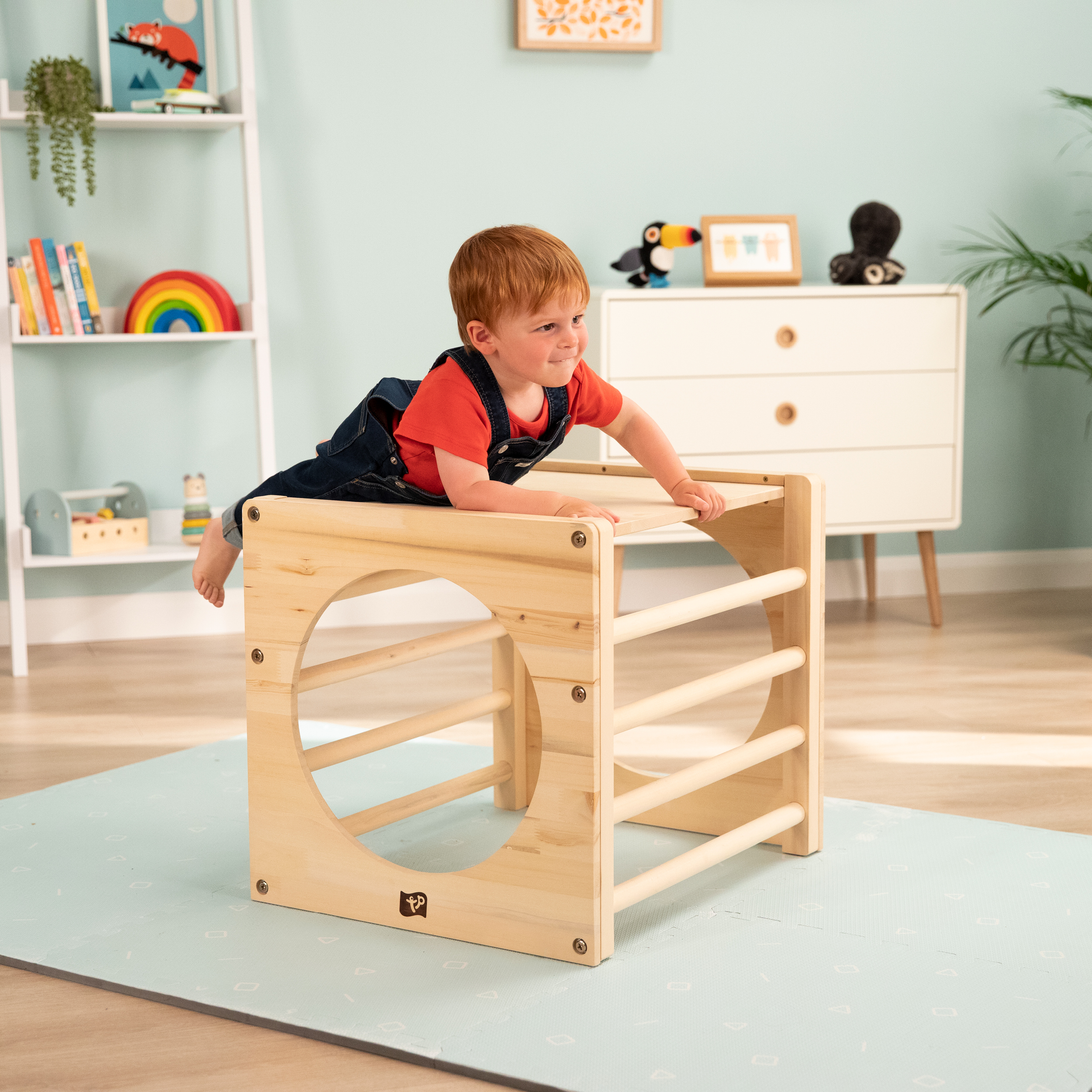 Wooden Climbing Cube