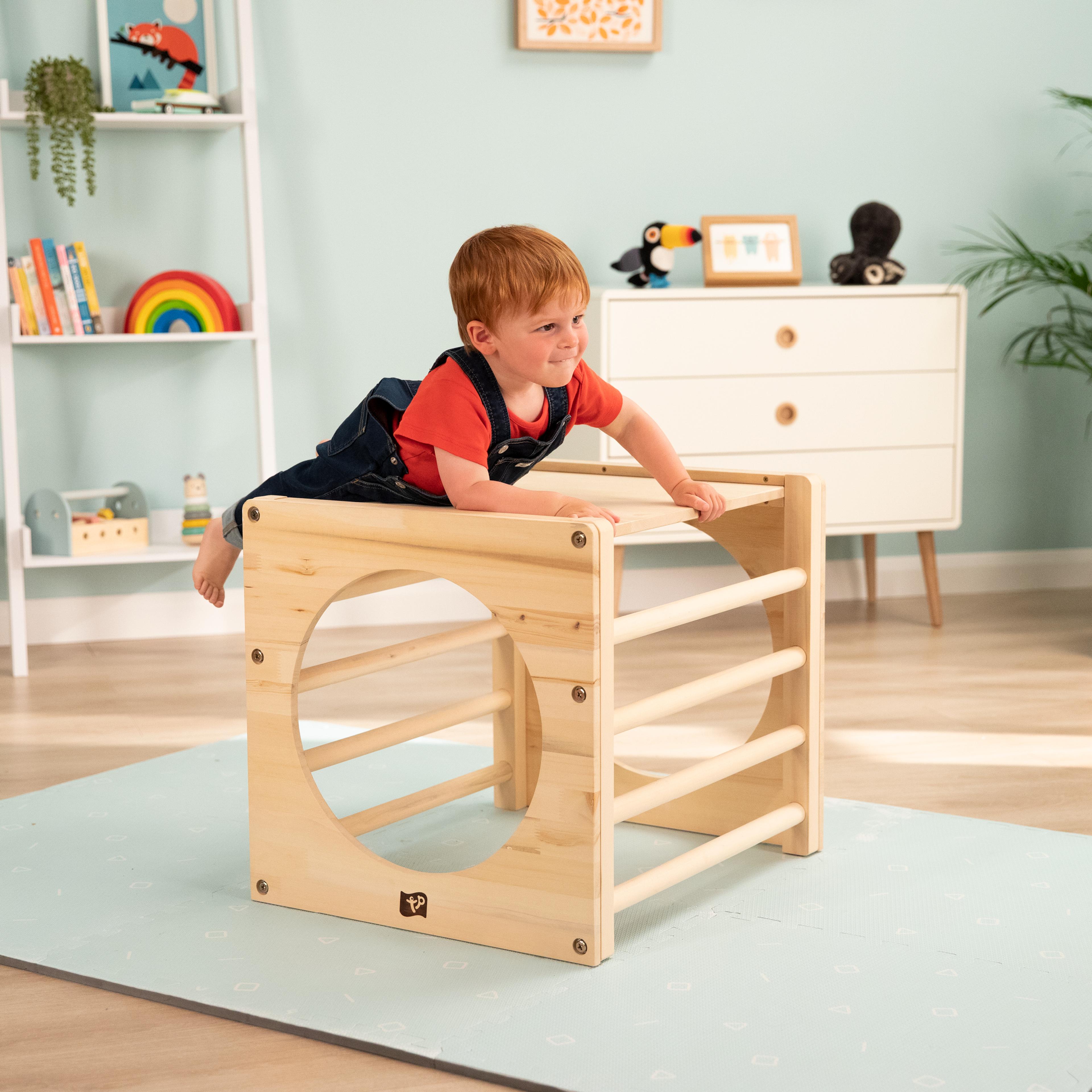 TP Toys  Wooden Climbing Cube 