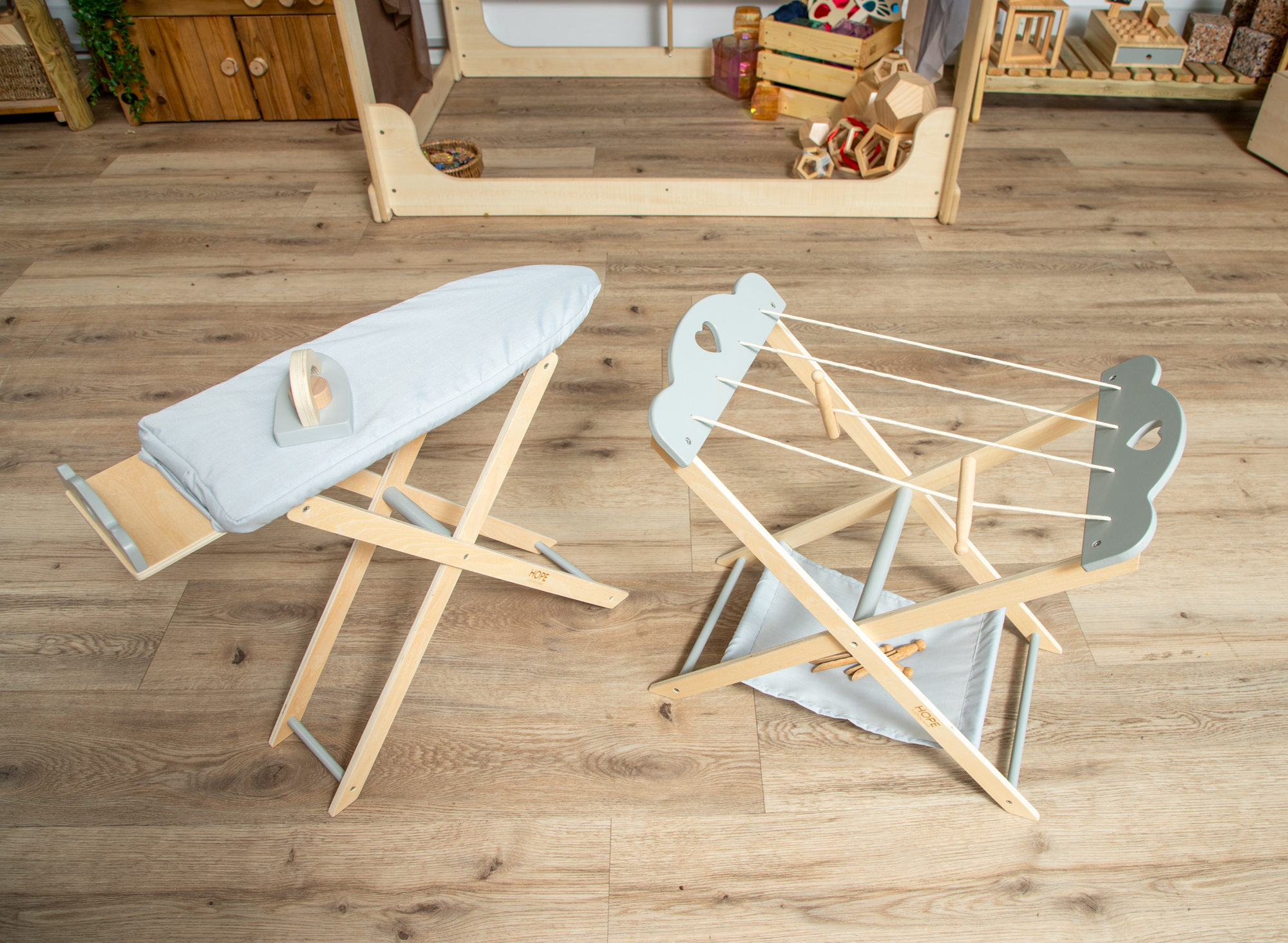 Grey Clothes Horse from Hope