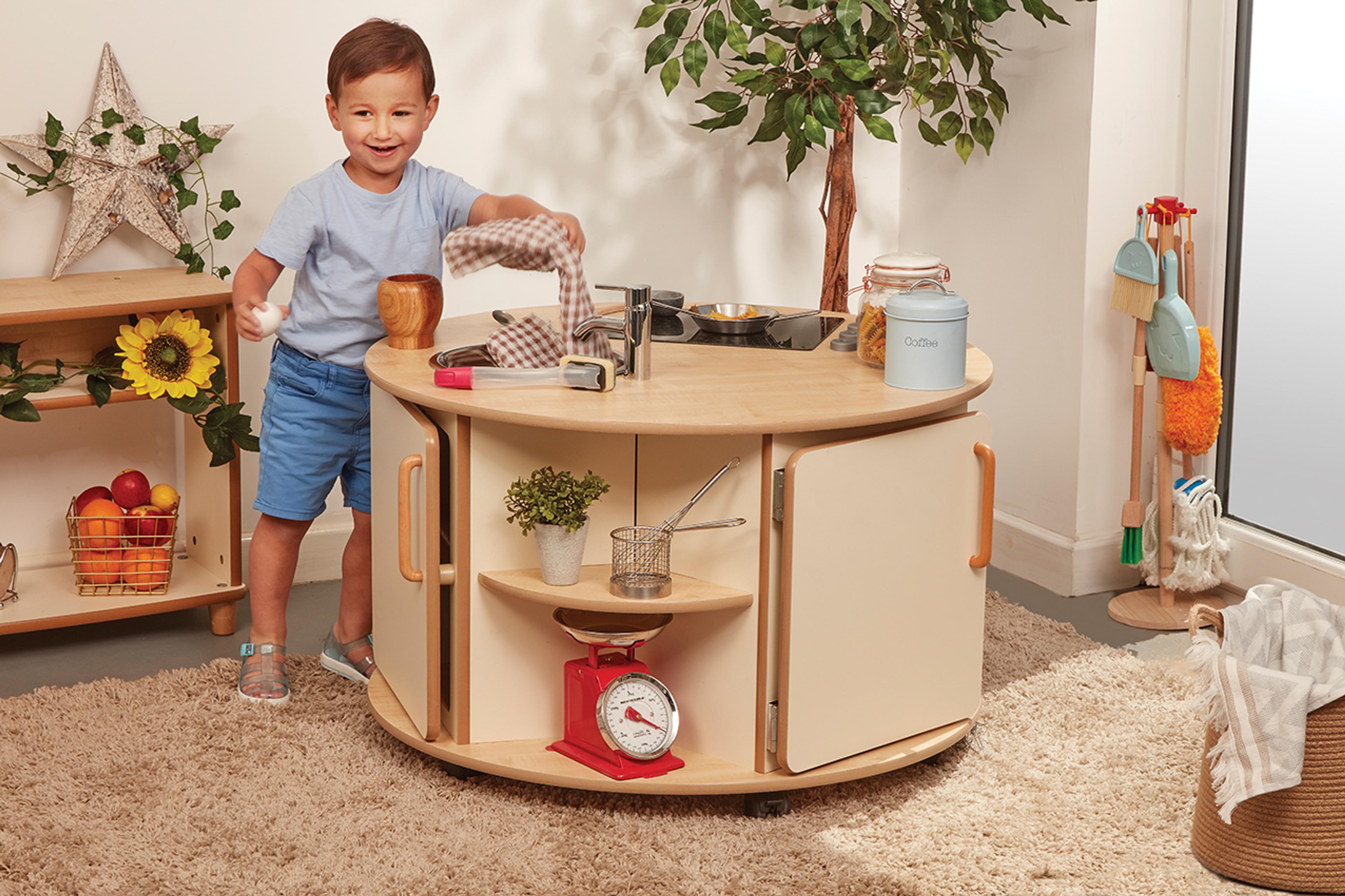 Millhouse Home from Home Round Kitchen Island - Toddler