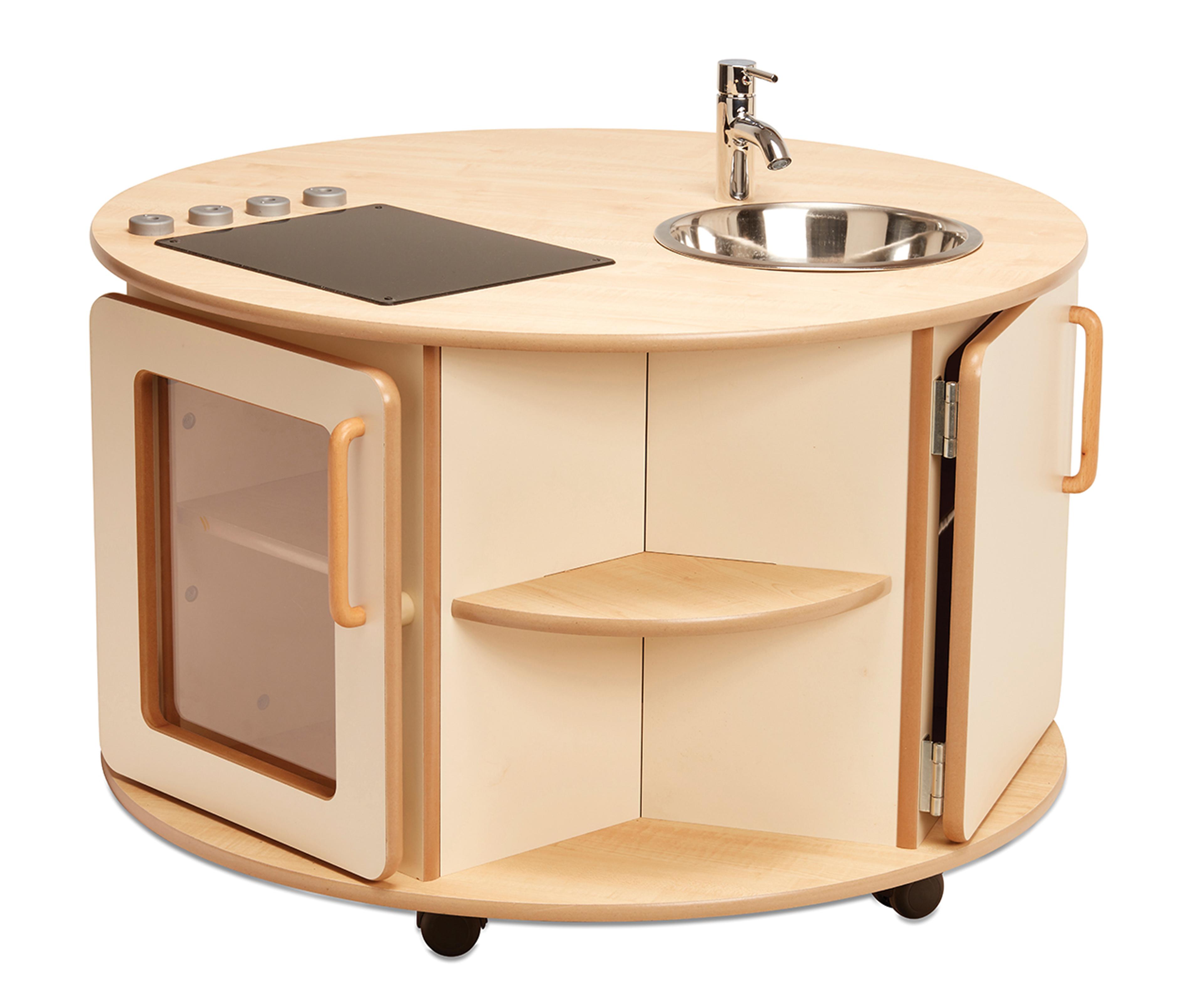 Millhouse Home from Home Round Kitchen Island - Preschool