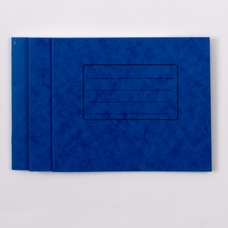 Classmates 5.25" x 6.5" Exercise Book 32 Page, 10mm Ruled, Blue - Pack of 100