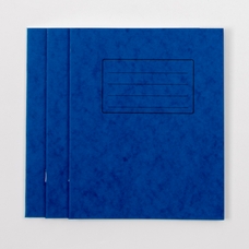 Classmates 8" x 6.5" Exercise Book 32 Page, 15mm Ruled, Blue - Pack of 100