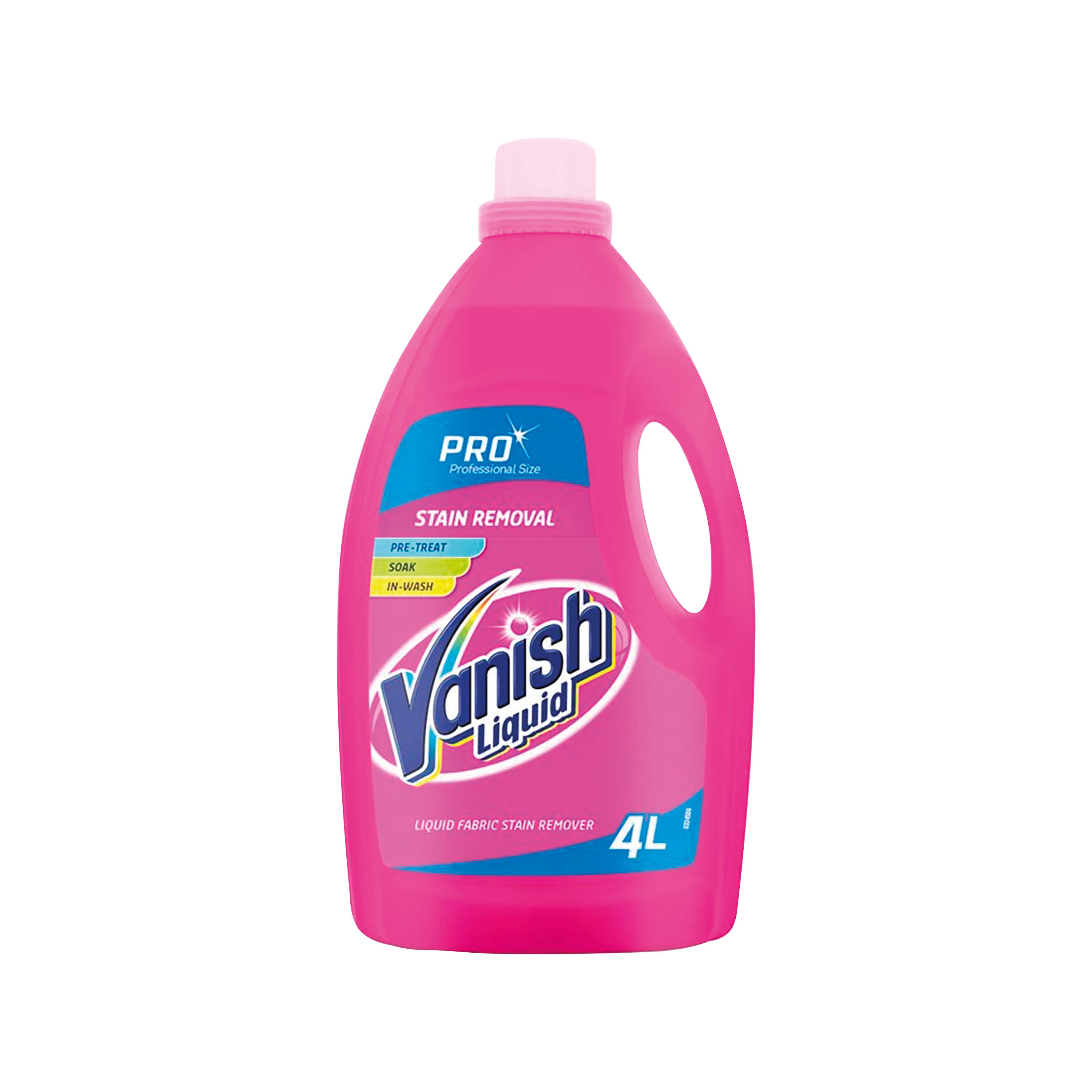 Vanish Liquid Fabric Stain Remover - 4 Litre
