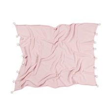 Lorena Canals Baby Blanket - Soft Pink