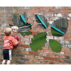 Outdoor/Indoor Leaf Mirror Set from Hope Education