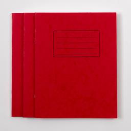 Classmates 9" x 7" Exercise Book 80 Page, 5mm Squared, Red - Pack of 100