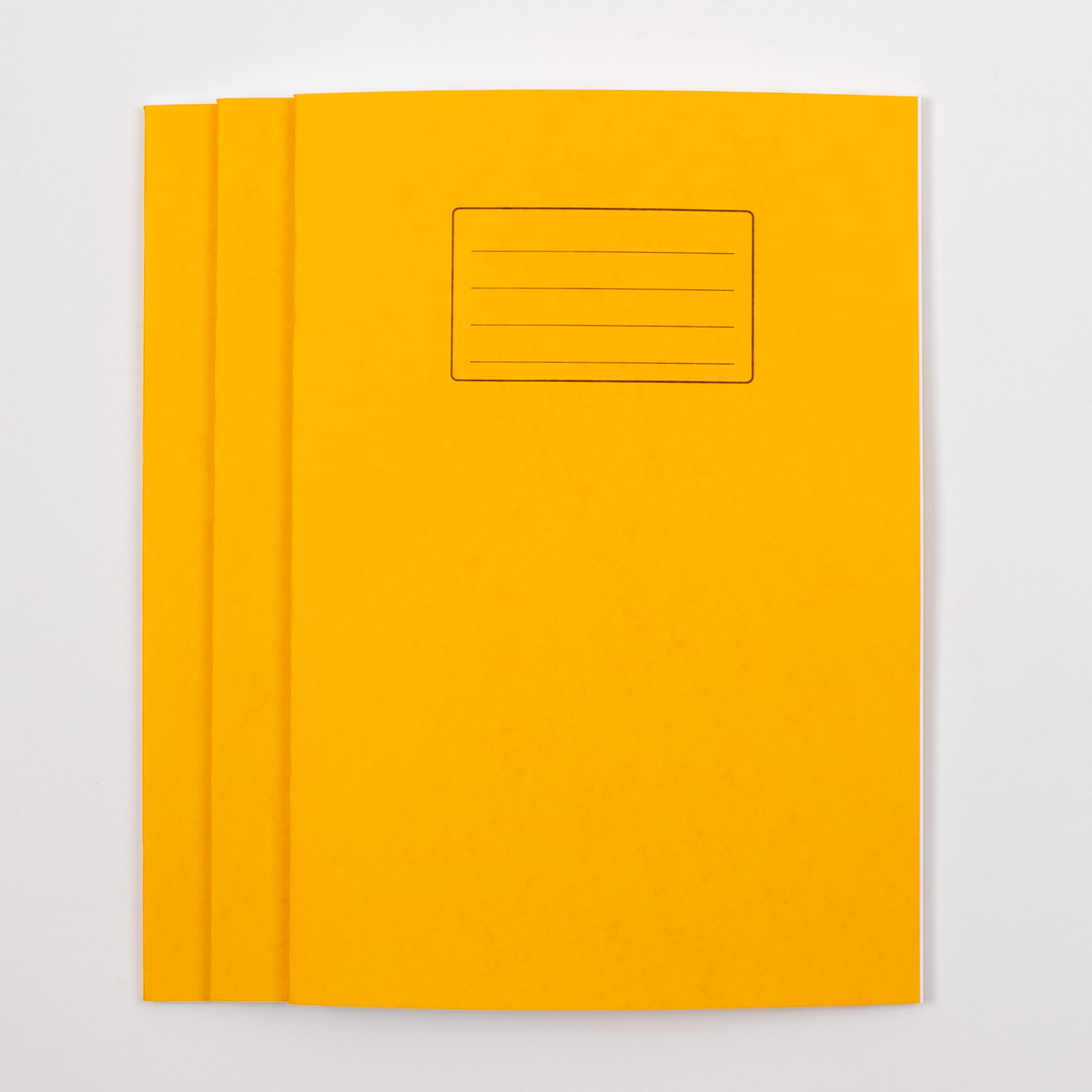 Classmates A4 Exercise Book 64 Page, Plain, Yellow - Pack of 50