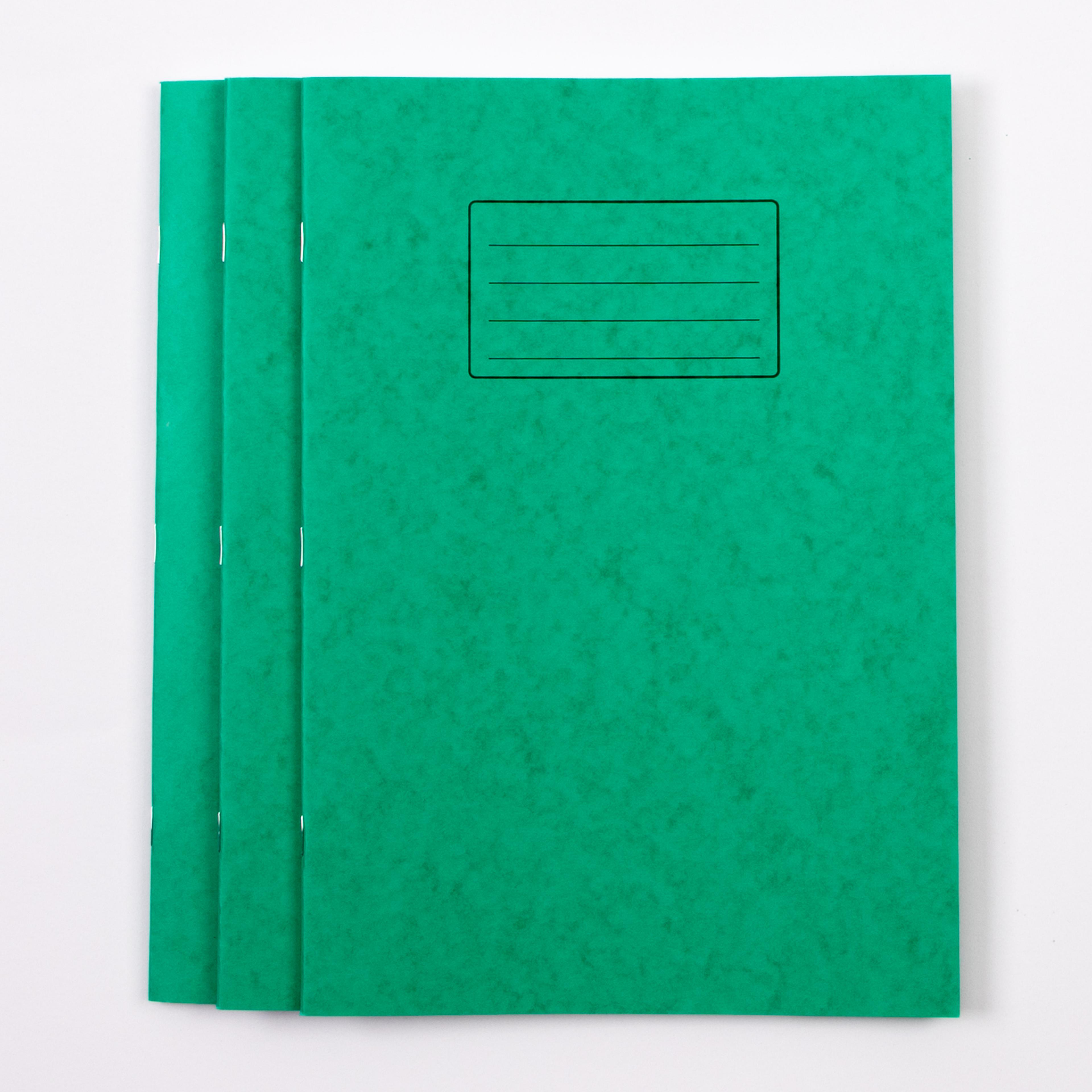 Classmates A4 Exercise Book 64 Page, 8mm Ruled With Margin, Green - Pack of 50
