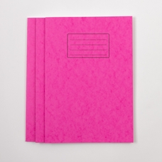 Classmates A4 Exercise Book 64 Page, 8mm Ruled With Margin, Pink - Pack of 50