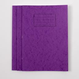 Classmates A4 Exercise Book 64 Page, 8mm Ruled With Margin, Purple - Pack of 50