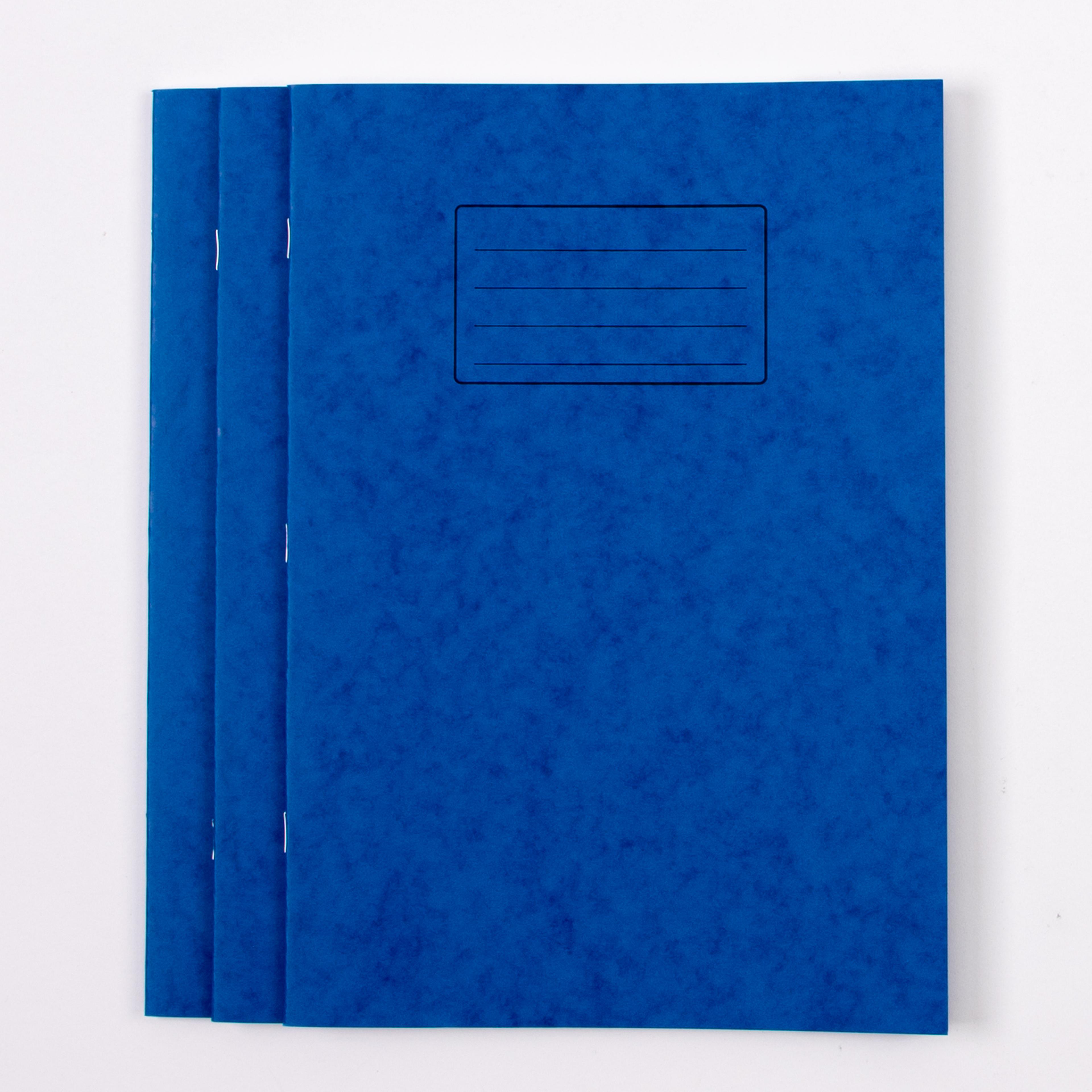 Classmates A4 Exercise Book 64 Page, 8mm Ruled/Plain Alternate, Blue - Pack of 50