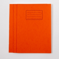 Classmates A4 Exercise Book 48 Page, 8mm Ruled With Margin, Orange - Pack of 100