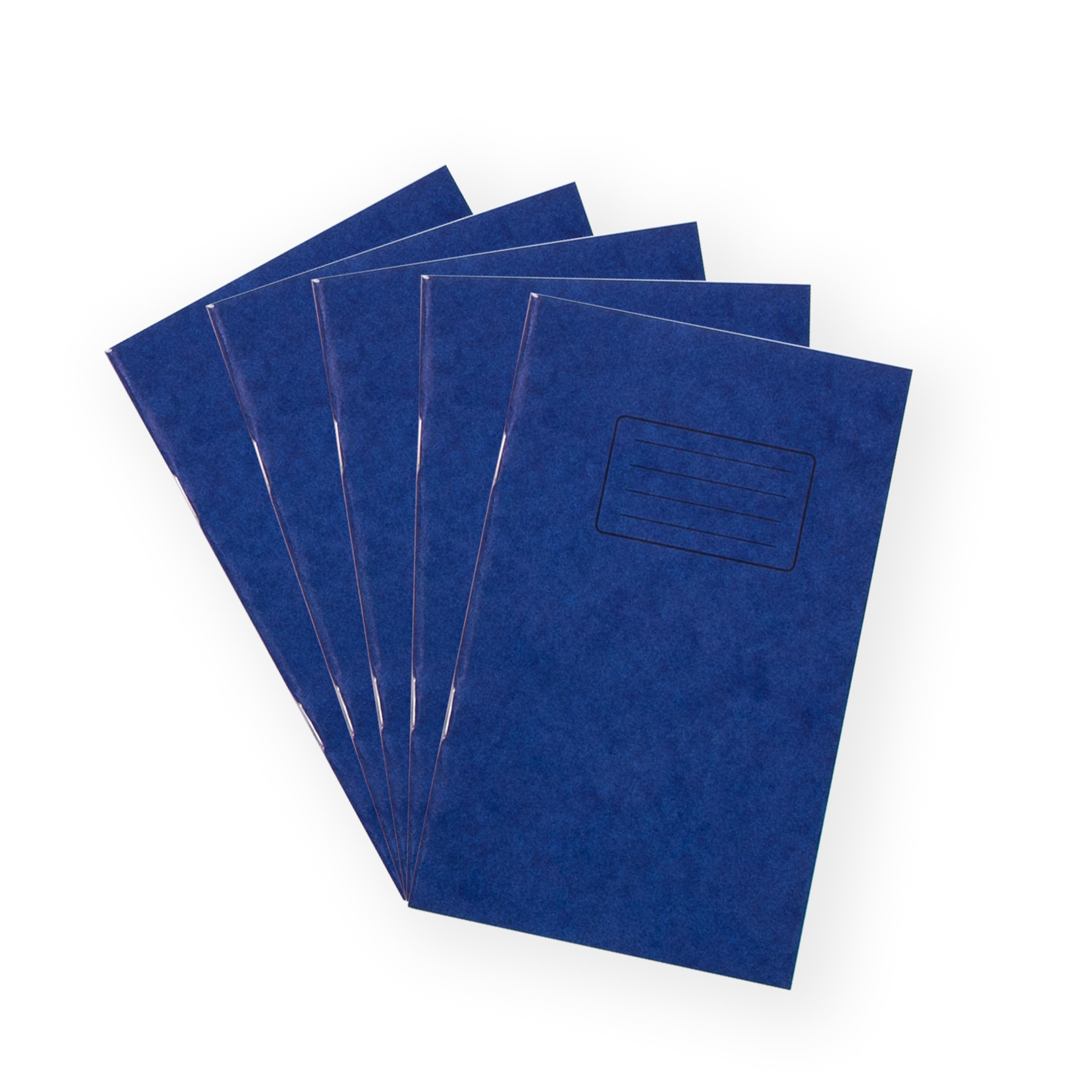 Classmates 165 x 100mm (6.5 x 4") Notebook 48 Page, 7mm Ruled, Blue - Pack of 100
