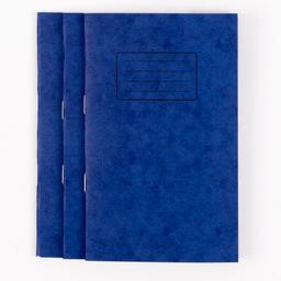 Classmates 165 x 100mm (6.5 x 4") Vocab Book 48 Page, 7mm Ruled With Centre Margin, Blue - Pack of 100