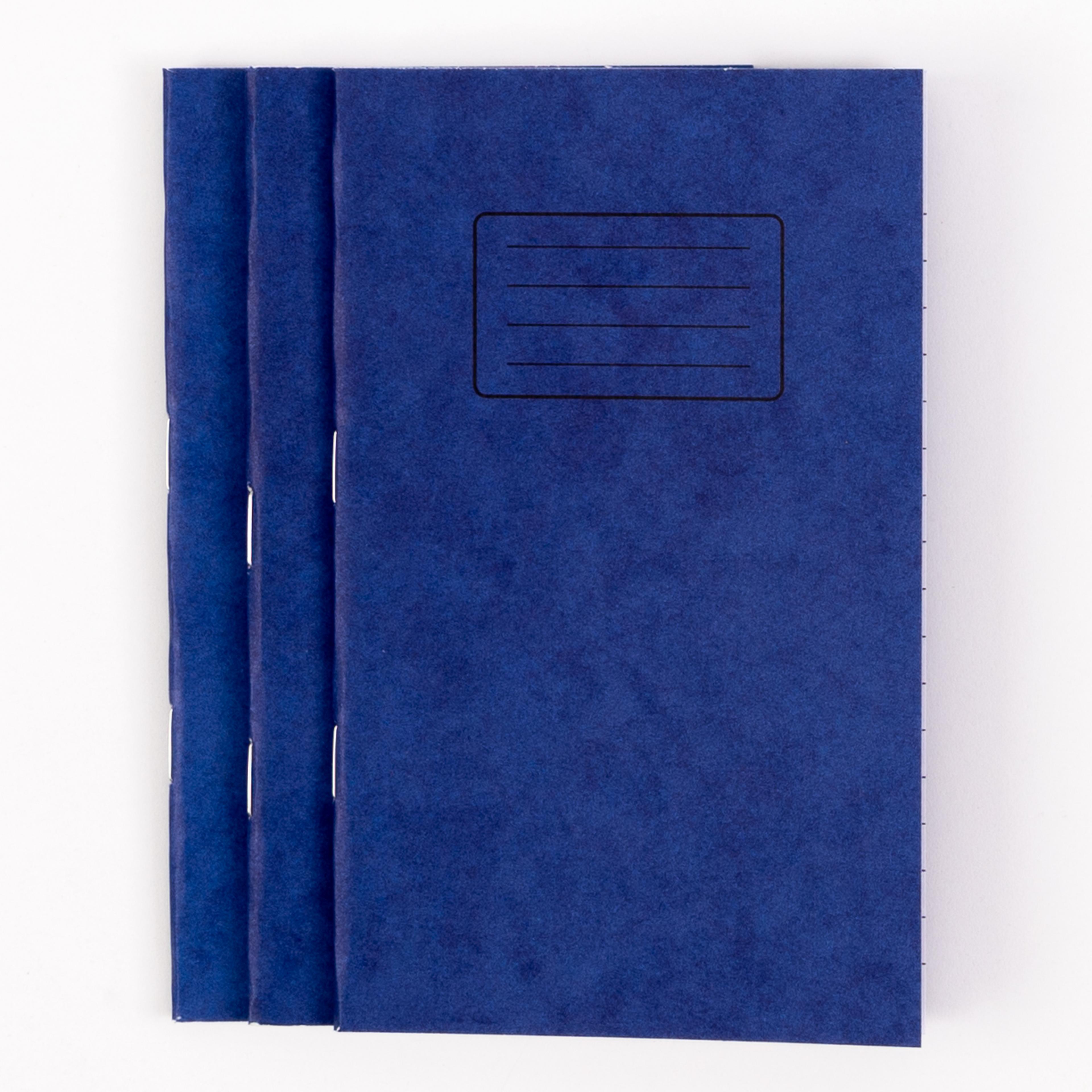 Classmates 165 x 100mm (6.5 x 4") Notebook 48 Page, 8mm Ruled, Blue - Pack of 100