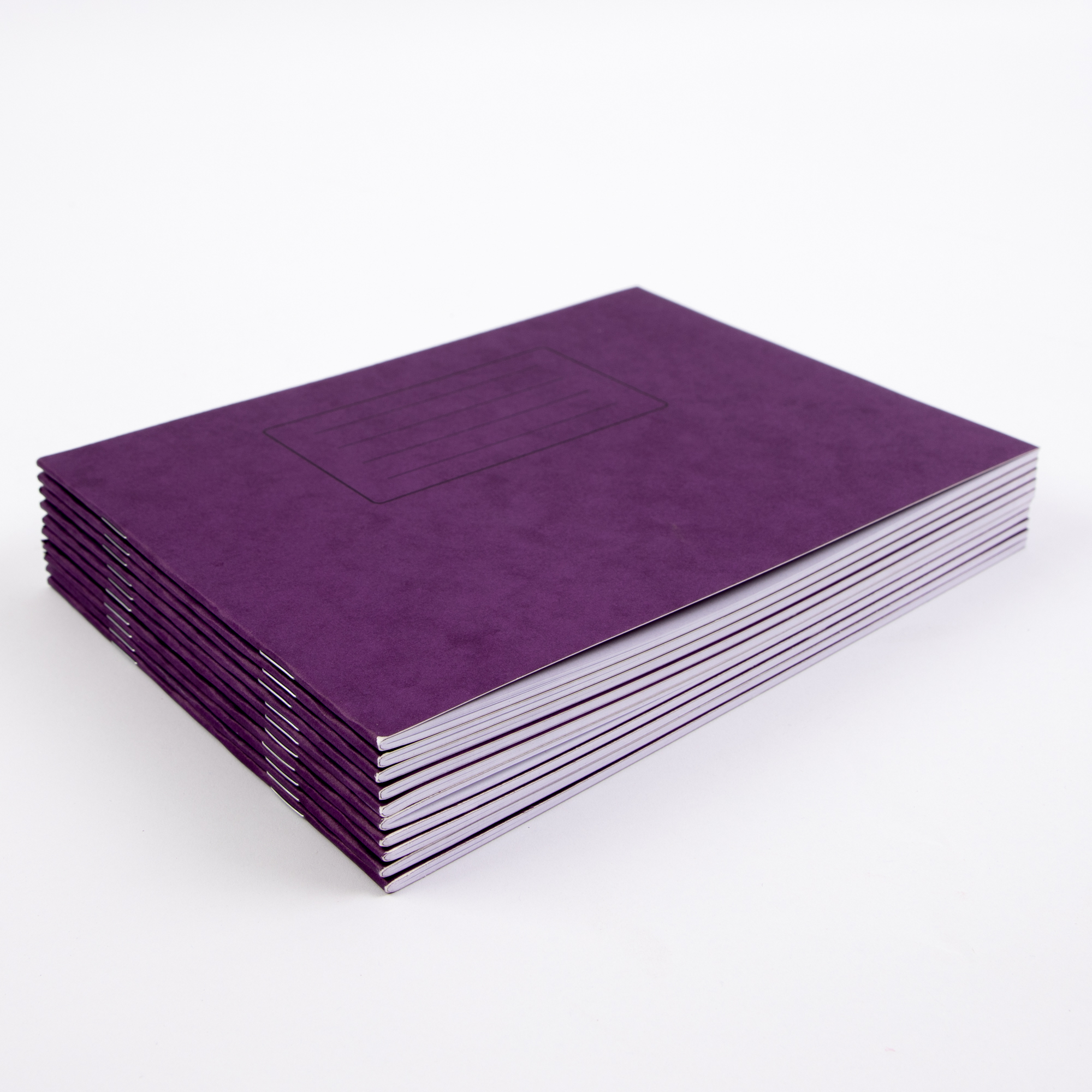 Classmates+152+x+200mm+%286+x+8%26quot%3B%29+Handwriting+Book+40+Page%2C+6%2F21mm+Ruled%2C+Purple+-+Pack+of+100