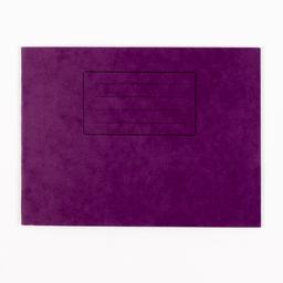 Classmates 152 x 200mm (6 x 8") Handwriting Book 40 Page, 6/21mm Ruled, Purple - Pack of 100