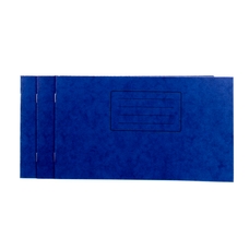 Classmates 140 x 241mm (5.5" x 9.5") Music Manuscript Book 32 Page, 6mm Stave/Ruled Alternate, Blue - Pack of 50
