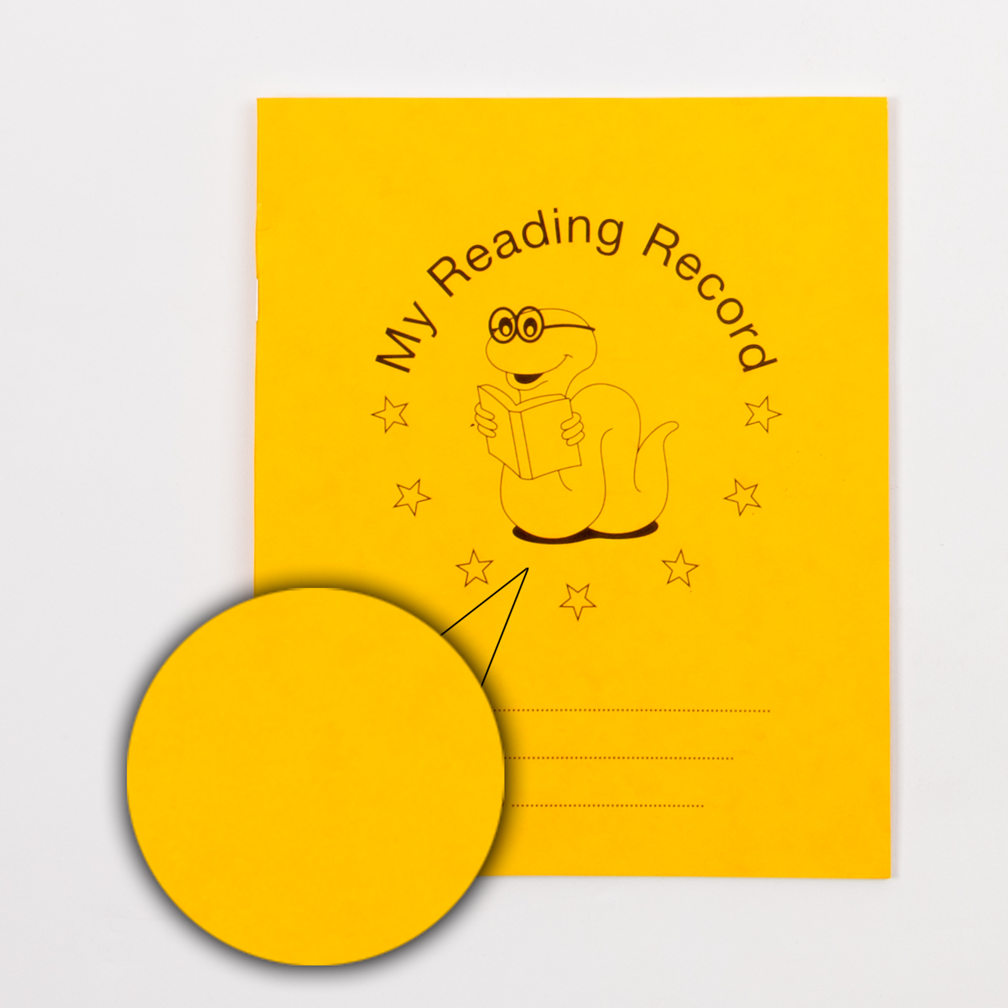 Classmates+210+x+148mm+%28A5%29+Reading+record+32+Page%2C+Yellow+-+Pack+of+100