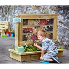 Millhouse Outdoor Bug Hotel with Planter Base