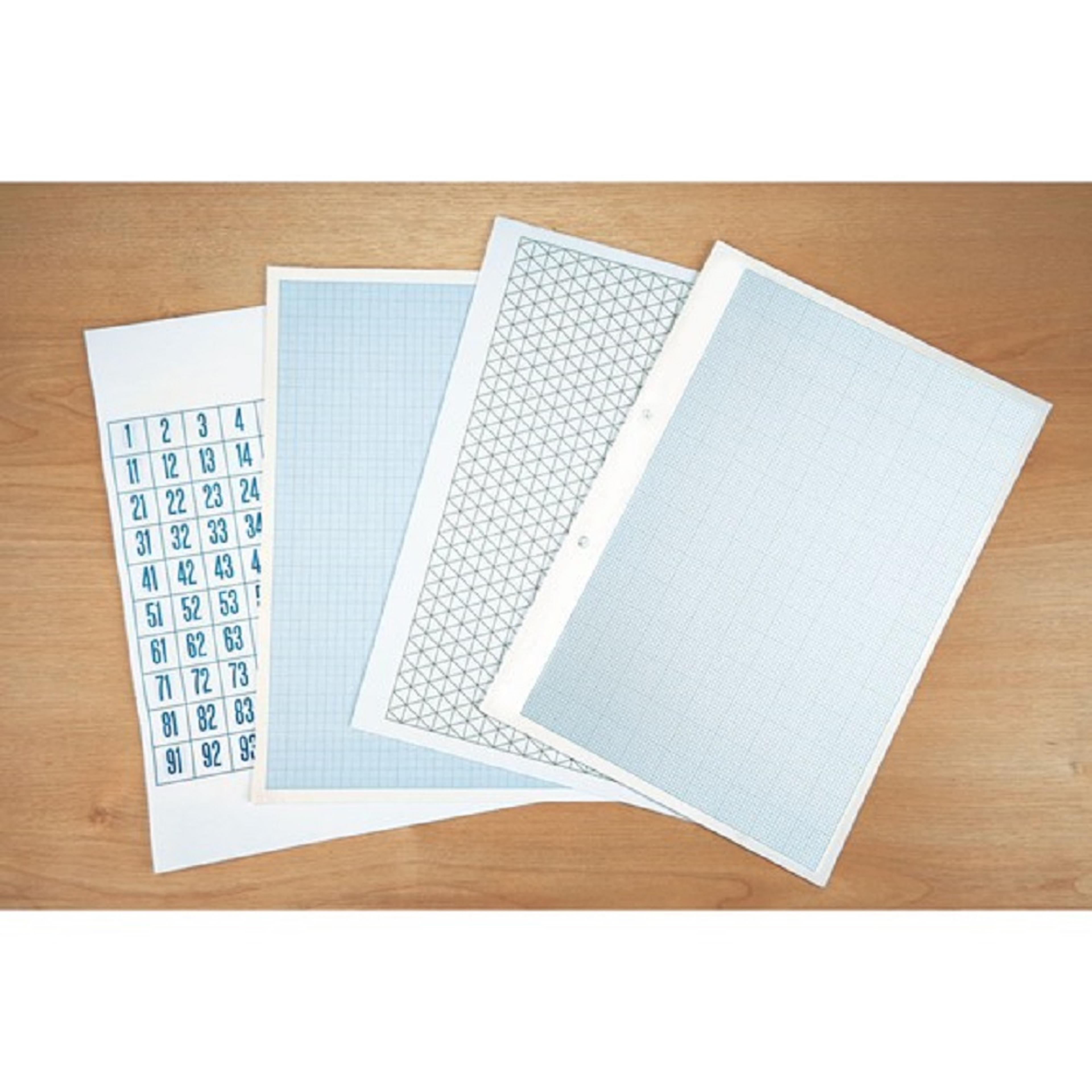 Classmates A4 Isometric Paper, 10mm Isometric Grid, Unpunched - 1 Ream