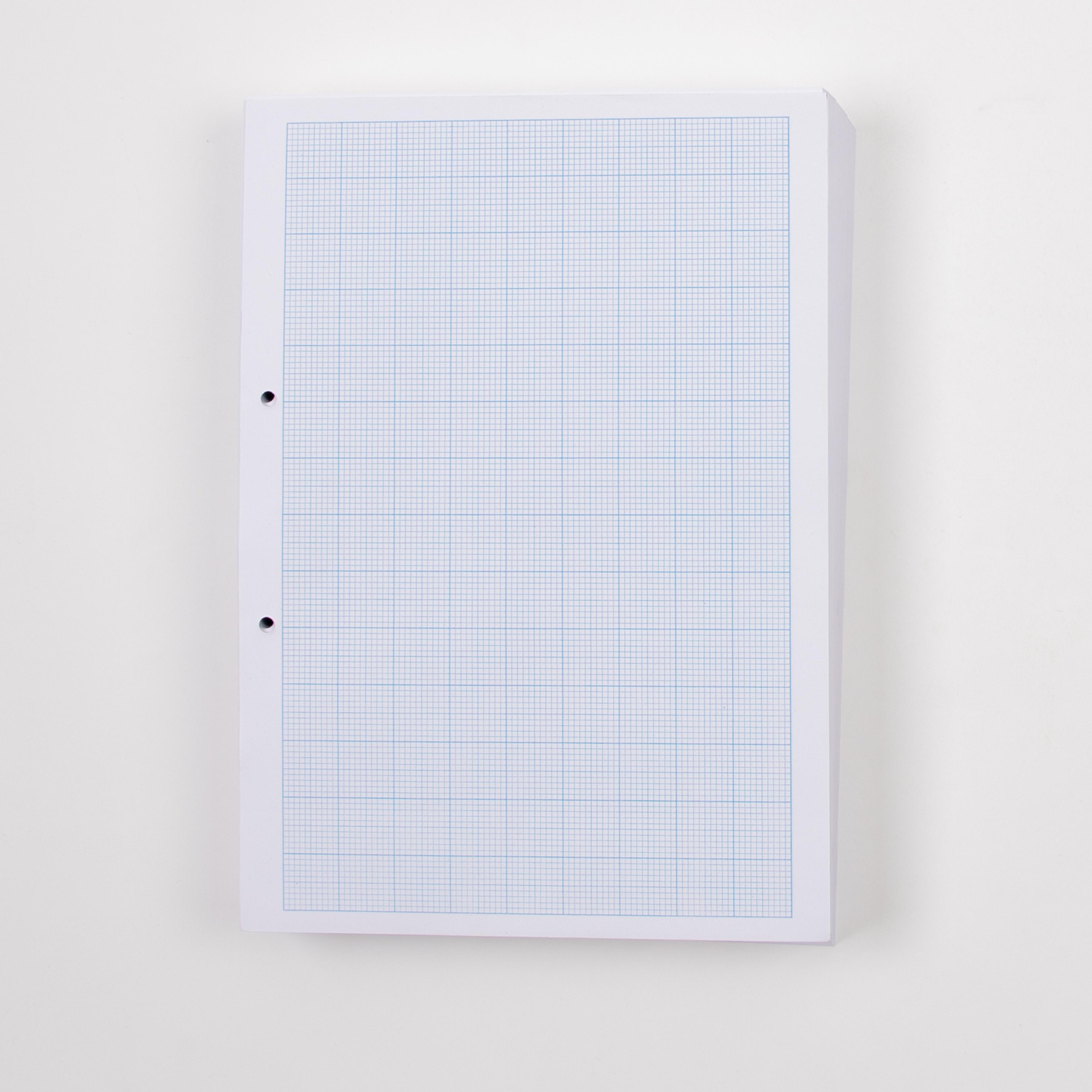 Classmates A4 Graph Paper, 2, 10 and 20mm Squared, 2 Hole Punched - 1 Ream